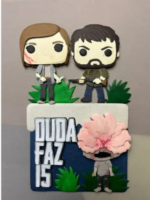 Arquivo de corte topo de bolo The Last of us