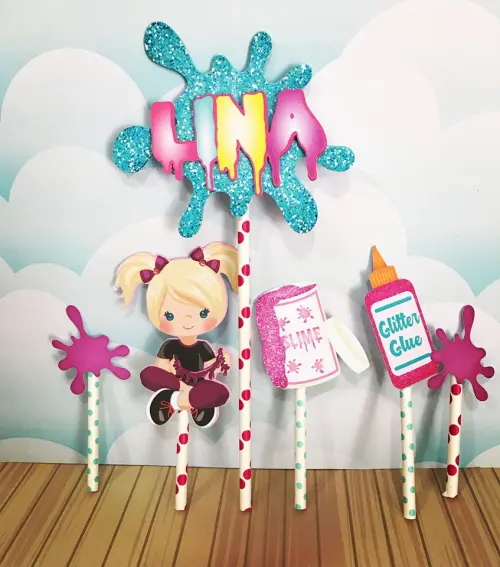 Arquivo de corte topo de bolo Slime