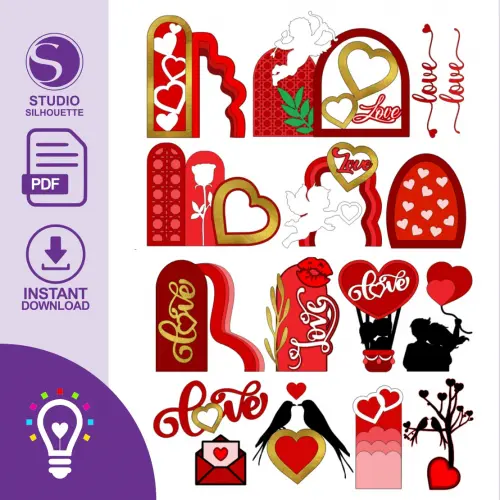 Arquivo de corte topo de bolo Painéis