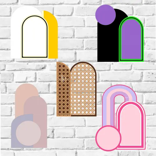 Arquivo de corte topo de bolo Painéis