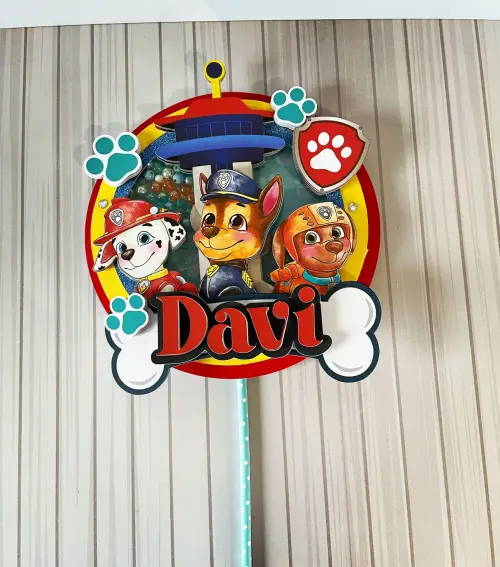 Arquivo de Corte Topo de Bolo Patrulha Canina