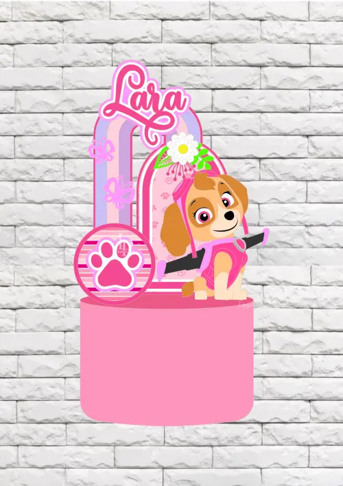 Arquivo de Corte Topo de Bolo Patrulha Canina