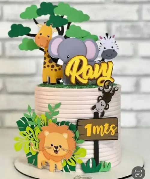 Arquivo de corte topo de bolo Safari