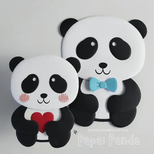 Arquivo de corte topo de bolo panda
