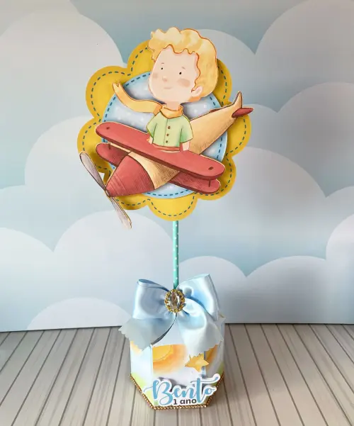 Arquivo de corte topo de bolo Pequeno Príncipe