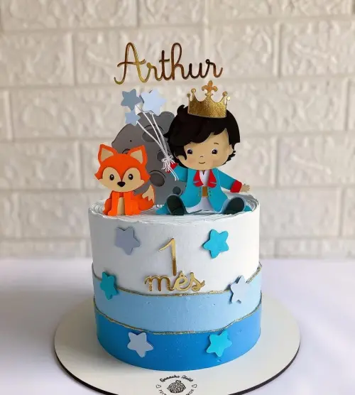 Arquivo de corte topo de bolo Pequeno Príncipe