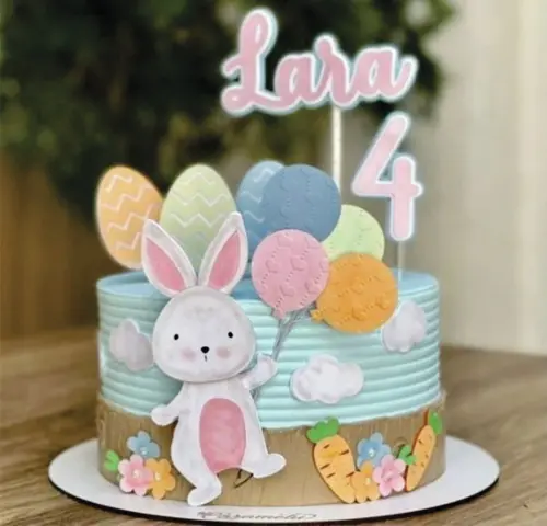 Arquivo de corte topo de bolo Páscoa