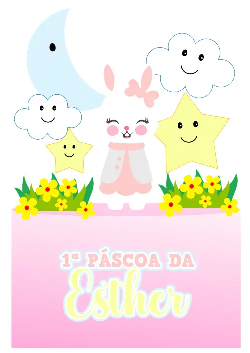 Arquivo de corte topo de bolo Páscoa