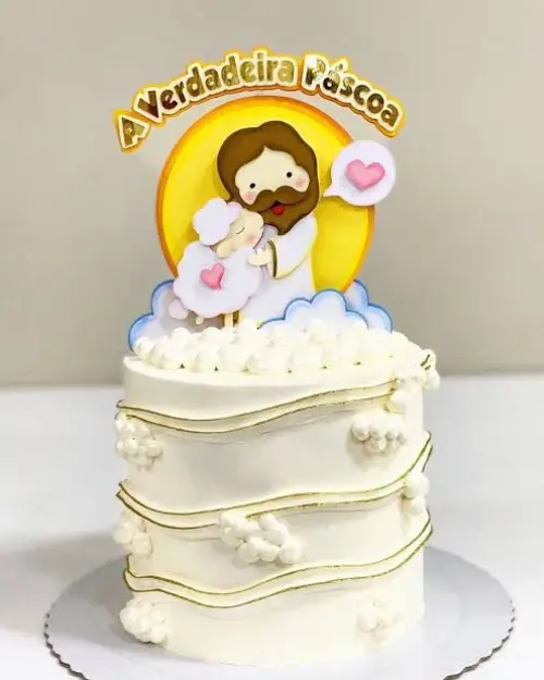 Arquivo de corte topo de bolo Páscoa