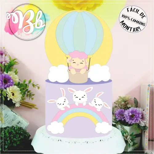 Arquivo de corte topo de bolo Páscoa