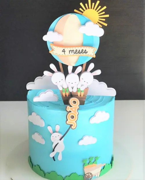 Arquivo de corte topo de bolo Páscoa