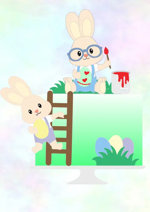 Arquivo de corte topo de bolo Páscoa