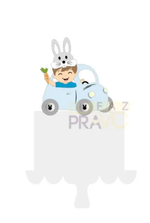 Arquivo de corte topo de bolo Páscoa