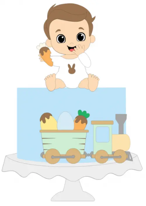 Arquivo de corte topo de bolo Páscoa