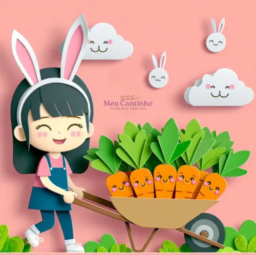 Arquivo de corte topo de bolo Páscoa