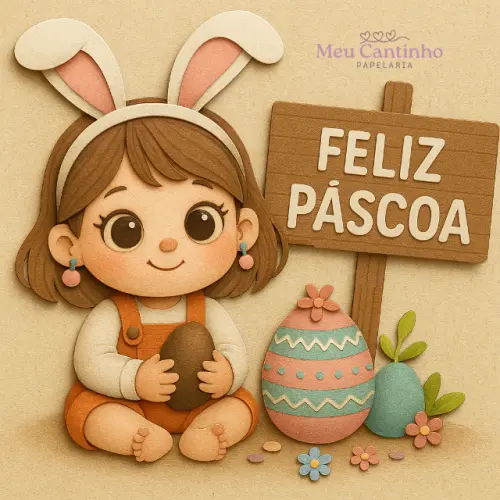 Arquivo de corte topo de bolo Páscoa