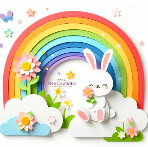 Arquivo de corte topo de bolo Páscoa