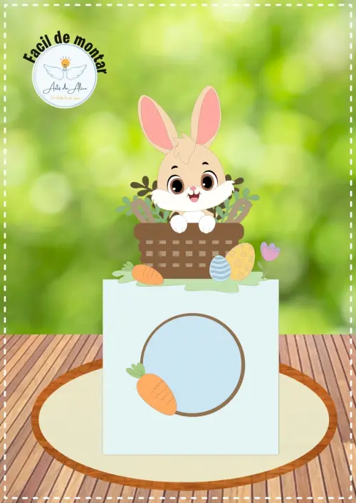 Arquivo de corte topo de bolo Páscoa