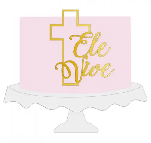 Arquivo de corte topo de bolo Páscoa