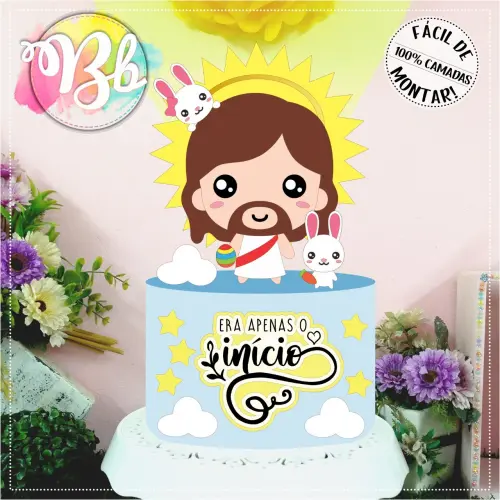 Arquivo de corte topo de bolo Páscoa