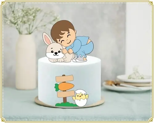 Arquivo de corte topo de bolo Páscoa