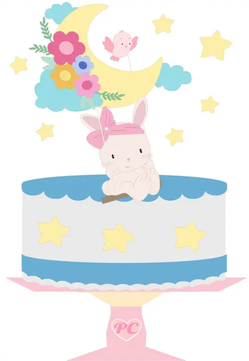 Arquivo de corte topo de bolo Páscoa