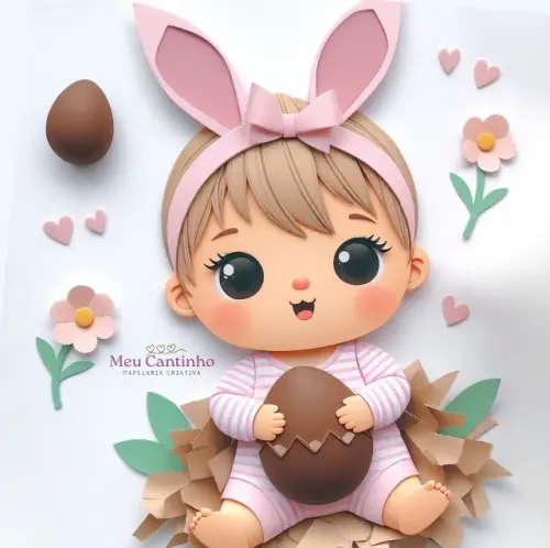 Arquivo de corte topo de bolo Páscoa