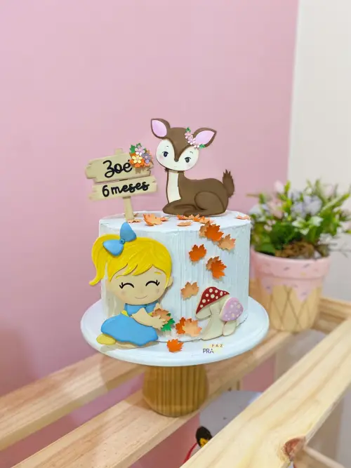 Arquivo de corte topo de bolo outono