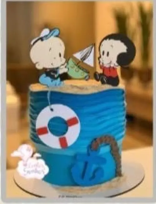 Arquivo de corte topo de bolo Popeye