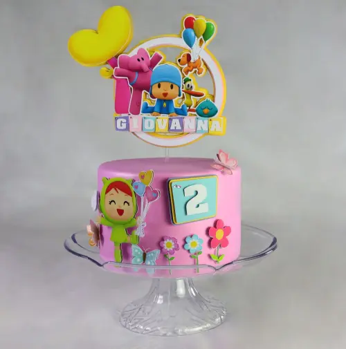 Arquivo de corte topo de bolo Pocoyo