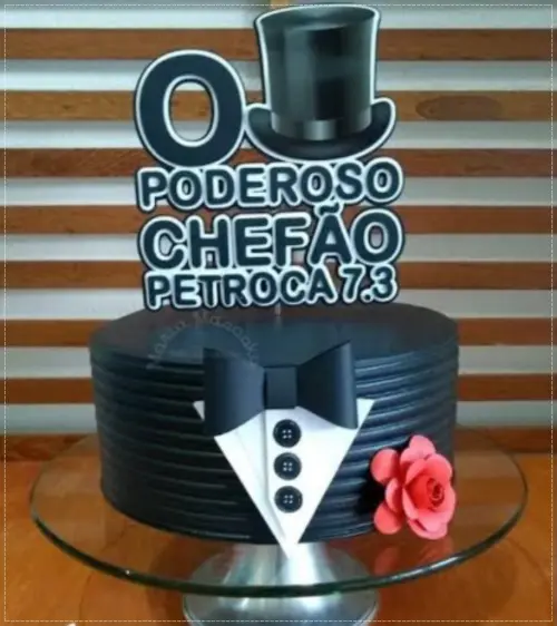 Arquivo de corte topo de bolo Poderoso Chefão