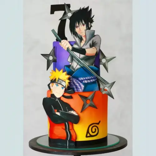 Arquivo de corte topo de bolo Naruto