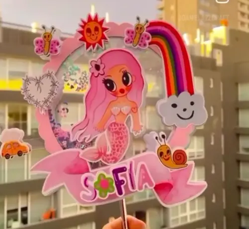 Arquivo de Corte Topo de Bolo Karol G