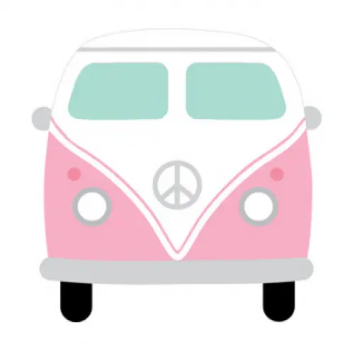 Arquivo de corte Topo de bolo Kombi