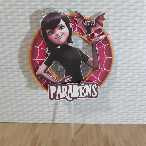 Arquivo de corte topo de bolo Hotel transilvania