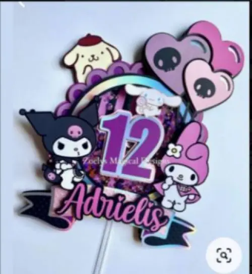 Arquivo de corte topo de bolo Hello Kitty