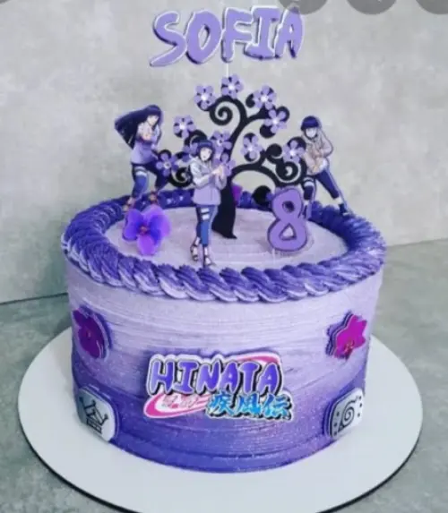 Arquivo de corte topo de bolo Hinata