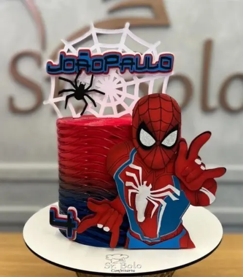 Arquivo de corte Topo de bolo Homem Aranha