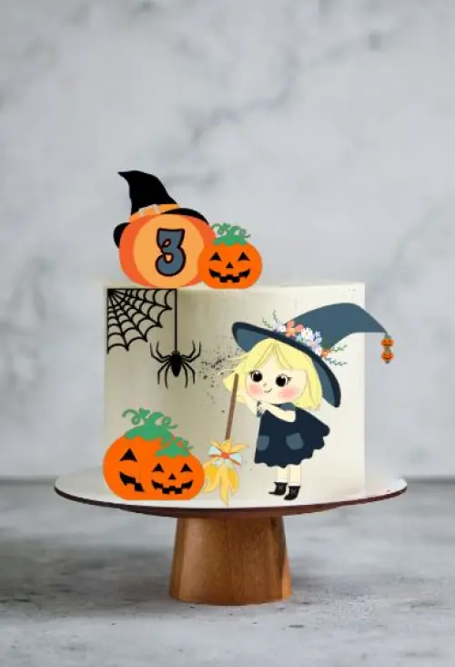 Arquivo de corte topo de bolo halloween