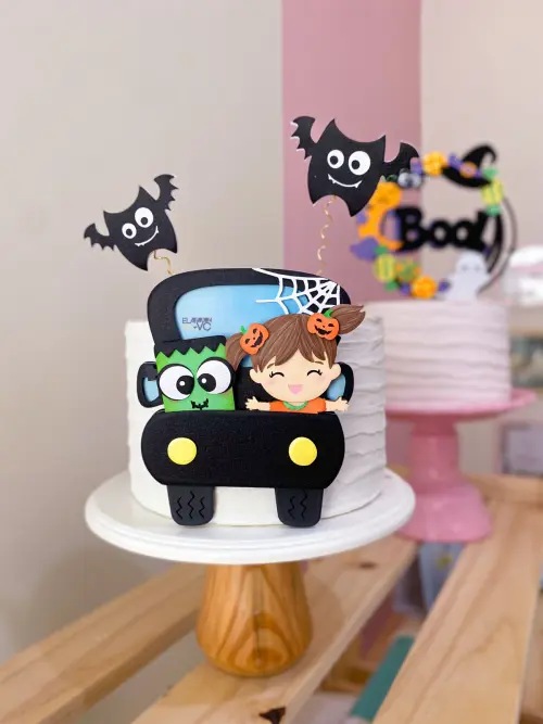 Arquivo de corte topo de bolo halloween