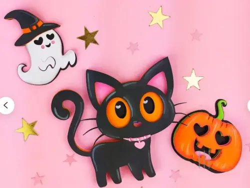 Arquivo de corte topo de bolo halloween