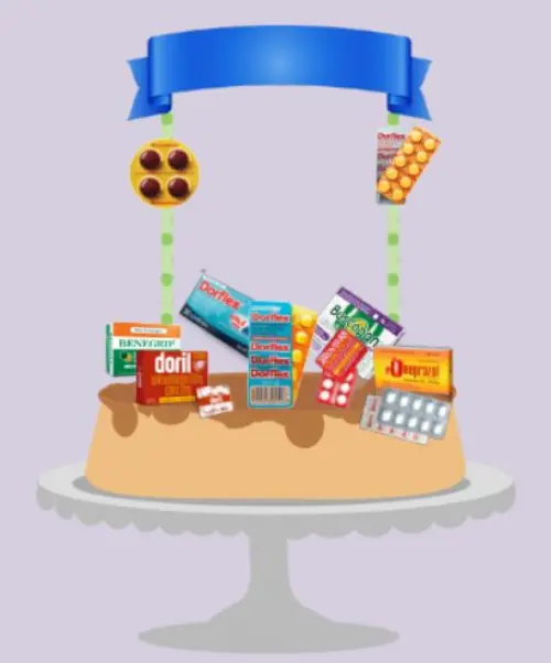 Arquivo de corte topo de bolo Farmacia