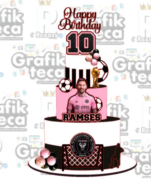 Arquivo de corte topo de bolo Futebol