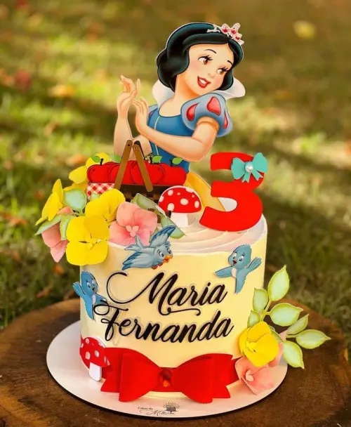 Arquivo de corte topo de bolo Branca de Neve