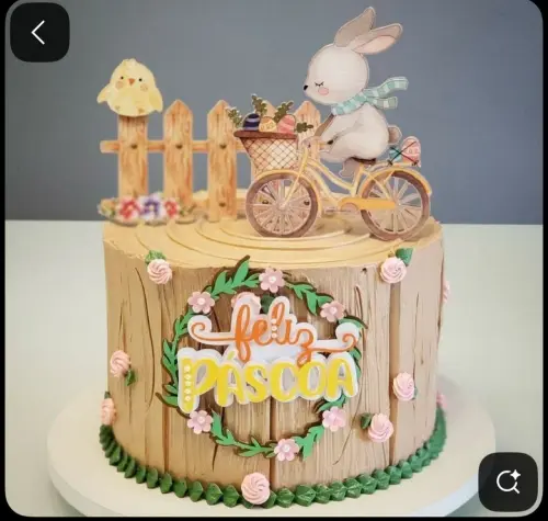 Arquivo de corte topo de bolo Páscoa