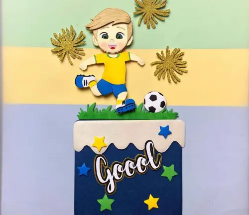 Arquivo de corte topo de bolo Copa do Mundo