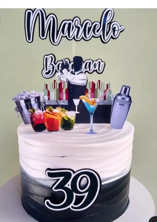 Arquivo de corte topo de bolo  Barmen