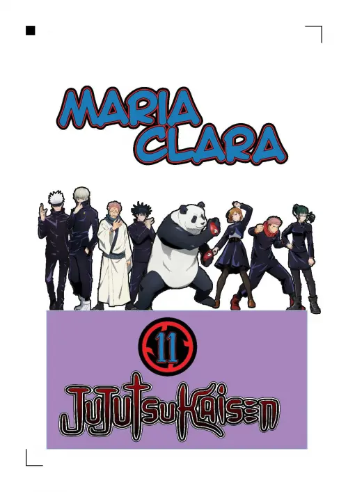 Topo de Bolo Jujutsu Kaizen