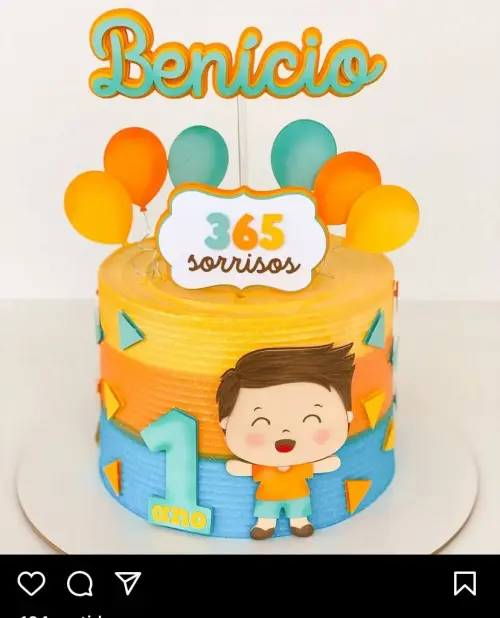 Arquivo de corte topo de bolo 365 sorrisos