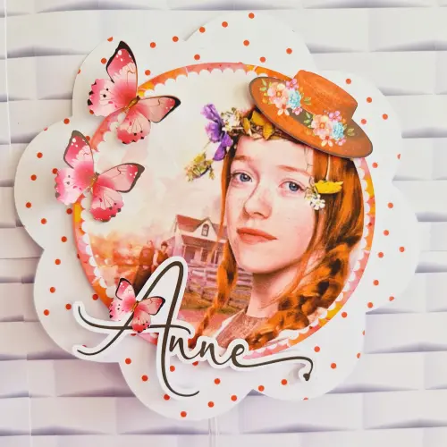 Arquivo de corte topo de bolo Anne